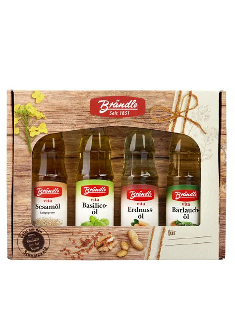 br-ndle-vita-geschenkset-f-r-sesam-basilico-erdnuss-b-rlauch-4-x-100-ml-lspezial image 1