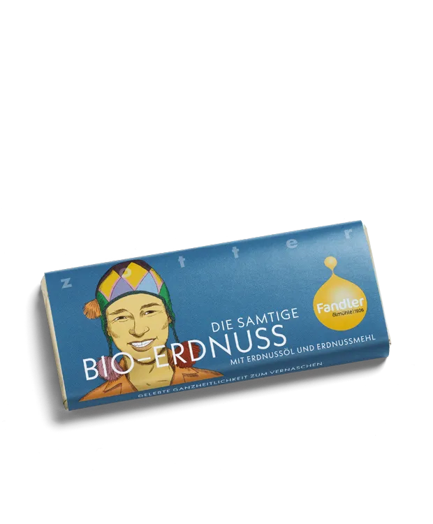 fandler-die-samtige-bio-erdnuss-milchschokolade-mit-erdnussnougat-70g image 1