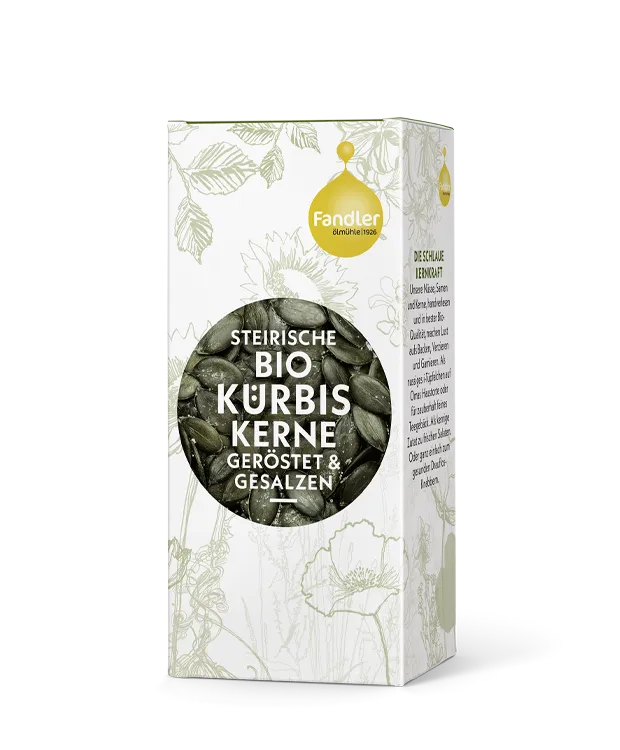 fandler-steirische-bio-k-rbiskerne-ger-stet-gesalzen-w-rzige-knabberkerne image 1